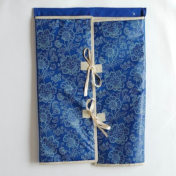 Pretty Floral Hanging Small Item Storage Solution Store Pins Bobby Pins Hair - Picture 1 of 10